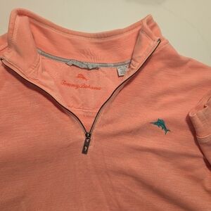 Tommy Bahama Peach Zip-Up Jacket